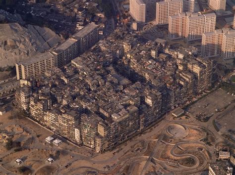 Kowloon Walled City: It was the densest place on Earth .